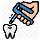 Pistola Reparacion Dental Icon