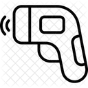 Termometro Arma Temperatura Ícone