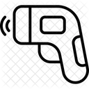 Termometro Arma Temperatura Ícone