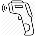 Pistola De Termometro Termometro Temperatura Ícone