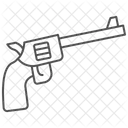 Vr Gun Thinline Icon Icône