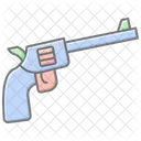 Vr Gun Lineal Color Icon Icône