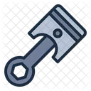 Piston Engine Car Part Icon