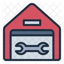 Pit Stop Garage Wrench Icon