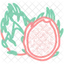 Pitaya Fruit Fruits Icon