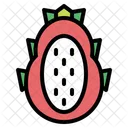 Pitaya Fruit Fresh Icon