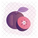 Pitch Apple Fruits Icon