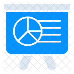 Präsentationsunterlagen  Symbol