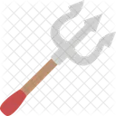 Pitchfork Trident Spear Icon