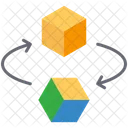 Pivot Cube Movement Icon