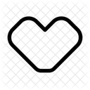 Pixel Coracao Retro Ícone