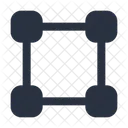 Pixel Grid Rectangle Potrait Landscape Icon