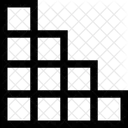 Pixels Grid Shape Icône