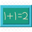 Pizarra Educacion Regreso A La Escuela Icono