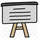 Tablero De Presentacion Pizarra Mesa De Trabajo Icon