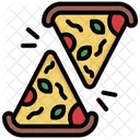 Pizza Food And Restaurant Salami Icon