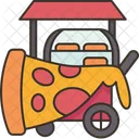 Pizza Cart Street Icon