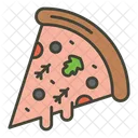 Pizza Fatia Italiano Ícone