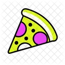 Pizza Fast Food Slice Icon