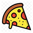 Pizza Rebanada De Pizza Rebanada Icono