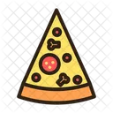 Pizza Pizza Slice Cheesey Pizza Icon
