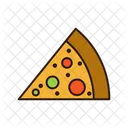 Pizza Pizza Slice Cheesey Pizza Icon