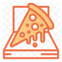 Pizza Pizza Box Melting Pizza Icon