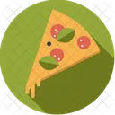 Pizza Slice Salami Icon