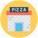 Pizza Shop Takeaway Icon