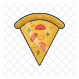 Pizza Icon Of Colored Outline Style Available In Svg Png Eps Ai Icon Fonts