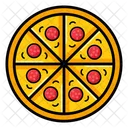 Pizza Fast Food Snack Icon