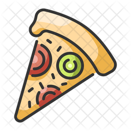 Pizza Icon Of Colored Outline Style Available In Svg Png Eps Ai Icon Fonts