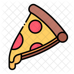 Pizza Icon Of Colored Outline Style Available In Svg Png Eps Ai Icon Fonts