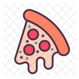 Pizza Icon Of Colored Outline Style Available In Svg Png Eps Ai Icon Fonts