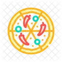 Pizza Spicy Peppers Icon