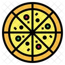 Pizza Fastfood Junkfood Icon