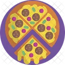 Party Pizza Fast Food Icon