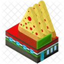 Pizza Food Stall Icon