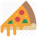 Pizza Italian Slice Icon