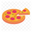피자 정크푸드 패스트푸드 아이콘