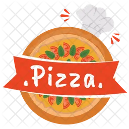 Hot and Fresh Pizza Pizza Logo PNG Transparent & SVG Vector