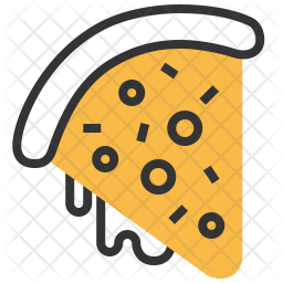 Pizza Icon Of Colored Outline Style Available In Svg Png Eps Ai Icon Fonts