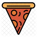 Pizza Piece Junk Food Icon
