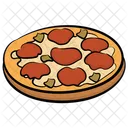 Pizza Fast Food Snack Savoury Dish Icon