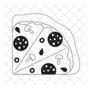 Pizza Eat Homemade Icon
