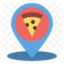 Pizza Food Map Icon
