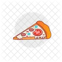 Pizza Italian Junk Food Icon