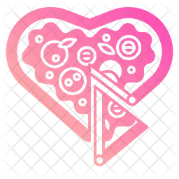 Amor de pizza  Icono