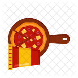 Pizza and soda  Icon