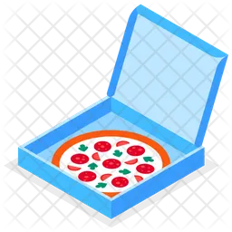 Pizza Box  Icon